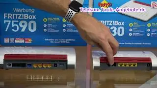 Vergleich AVM FritzBox 7530 und 7590 f&uuml;r Telekom MagentaZuhause DSL, VDSL und Glasfaser Anschluss