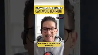 How new trainers can avoid burnout #dogtraining #shorts #dogs #dogtrainer #podcast #dogtrainers