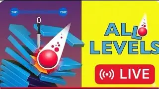 🎮STACK BALL LIVE GAMEPLAY✨NONSTOP🇮🇳