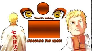 FREE Clean Anime Outro/End Screen Photoshop Template 2016 - 2017! #4 Hokage Naruto Template!