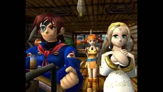 Skies of Arcadia - 72 Valuan Kingdom #1 Entering, Discovery 23 Lighthouse Ruins, 24 Ancient Palace
