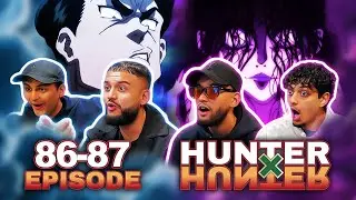KNUCKLE AND PALM!! | Hunter x Hunter Episode 86 & 87 | FIRST TIME REACTION