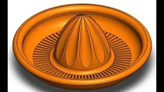 DỤNG CỤ VẮT NƯỚC CAM -  CITRUS JUICER SOLIDWORKS