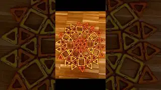 #buildingblocks #funbuildingblocks #magneticbuildingblocks #craft #diy #creative #kidstoys mandala