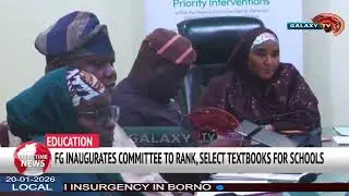 FG INAUGURATES COMMITTEE TO RANK, SELECT TEXTBOOKS FOR SCHOOLS