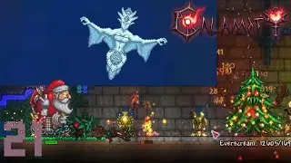 Terraria Calamity Mod Blind LP - Ep 21 Astrum Aureus DEFEATED, Christmas Chaos & Alien Invasions!