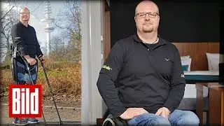 Querschnittsgelähmter kann mit Roboter-Anzug gehen - 10 Jahre im Rollstuhl