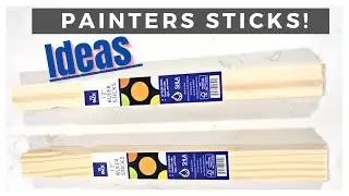 Grab These Painter Sticks to Create Beautiful DIY&rsquo;s * Summer Coastal Decor * BlondieNextDoor