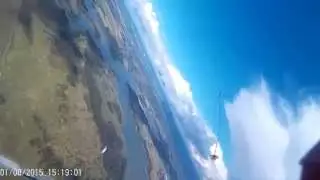 Полет на планере G103a Twin II Acro  (Вертикальный разворот, Vertical turning)