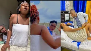 Cheating wife caught with her security man 