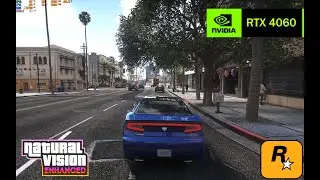 DLSS 4.5 GTA 5 Ray Tracing Max + NVE on RTX4060
