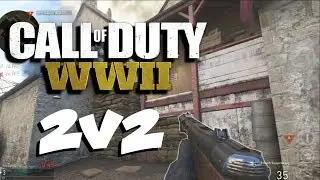 COD WWII - NADEGUN & TELEKINESIS!? 2V2 UMG / GB SnD Sainte Marie Du Mont Gameplay (WWII SND)