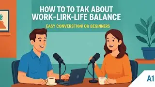 How to Talk About Work-Life Balance in English | Easy Conversation for Beginners
