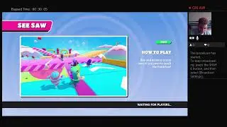 WGC Plays:Fall Guys!!Basically A Rip off of A Super Mario Party Mini Game!!!