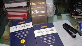 #vocabulary by Adeel Niazi JWT Rs1200 with #Chambers_Idioms Rs1500