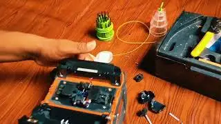 splicing machine ai-9  how to  change electrode in bangla