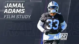 CAN JAMAL ADAMS ACTUALLY MAKE THE RAIDERS ROSTER? PRE-SEASON FILM STUDY #raiders