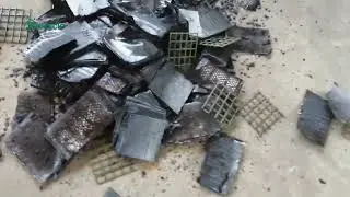 Small Lead Acid Battery Recycling Machine | Separate Lead, Acid and Plastic