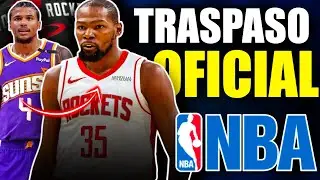 BOMBA OFICIAL NBA 🚨💣 Kevin Durant NUEVO JUGADOR de Houston Rockets 🔥🚀 Green y Brooks A SUNS !! 🤯