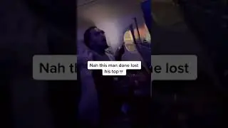 Lil Pump tripping off shrooms on a plane