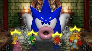 Kangaroo Yoshi plays Mario Party Superstars | Minigames | MARIO vs LUIGI vs PEACH (CPU Master)