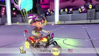 Mario Kart 8 Deluxe - 1 Player Inkling Boy Gameplay - Nintendo Switch - Star Cup