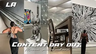 CONTENT DAY OUT | THE BROAD MUSEUM, PINTEREST INSPIRED PICTURES AND MORE🤍