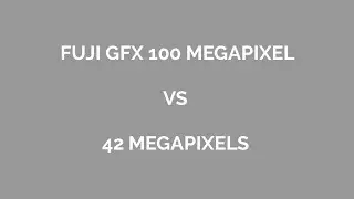 100 MEGAPIXELS vs 42 MEGAPIXELS!