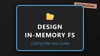 Design In-Memory File System - LeetCode System Design Interview Problem