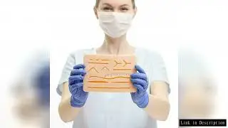 1-4Set Medical Stencils Surgical Suture Practice Training Kit Surgical Skin Training Model Tool Educ