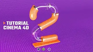 Como fazer texto 3d Avançado - Cinema 4D e Octane Render (Free Project)