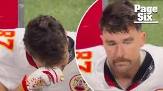 Travis Kelce appears downcast in viral video after Taylor Swift skips Kansas City Chiefs game