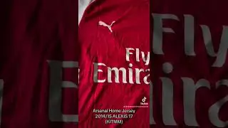 Arsenal Home Jersey 2014/15 ALEXIS 17 (KITMM) #football #arsenal #alexis #2014 #gunners #premier