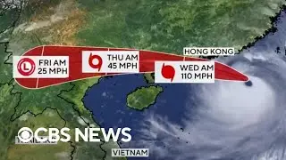 Super Typhoon Ragasa targets Southern China, Hong Kong