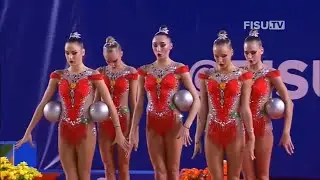 30th Summer Universiade Napoli 2019 - Groups - 5 Balls Qualifications