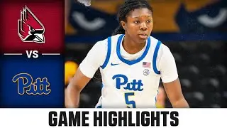 Pitt vs. Ball State Game Highlights | 2025-26 ACC Women's Basketball