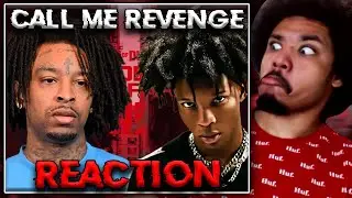 BlackNate Reacts To 21 Savage X D4VD - Call Me Revenge