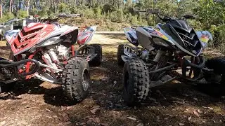 RAPTOR 700&rsquo;s on the trails of Mt Lloyd summer 2024 @roadkillofficialaustralia