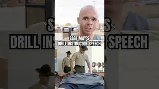 SSGT MAY&rsquo;S DRILL INSTRUCTOR SPEECH. #marinecorps #drillinstructor #bootcamp #usmc #motivation