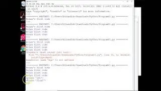 Python  work with print, input, data types and variables