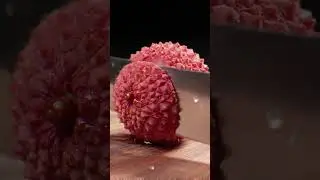 Lychee cutting ASMR#shorts