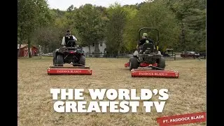 Worlds Greatest TV show featuring Paddock Blade - We're on TV!