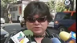 LOS MEDIOS DAN EL PESAME A LUCIA MENDEZ Y FAM 2