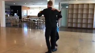 Gabby and Francesco Dancing Bachata to Seniorita