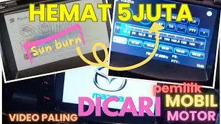 CARA SERVIC LAYAR HEAD UNIT SUNBURN | CARA MENGGANTI POLARIZER LAYAR HEAD UNIT MOBIL
