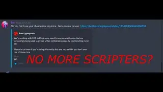 RUST BLOCKS BLOODY MICE? No more Scripters?