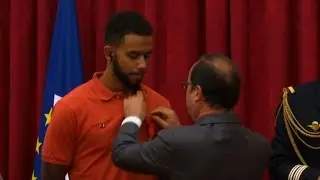 France awards train attack heroes highest honour