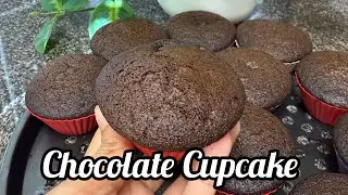 Soft & Moist Chocolate Cupcake 🍫🧁 | Homemade Bangla Baking Vlog