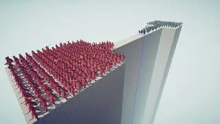 Can 300 Spartans defend the Bridge? Map Test TABS Update Totally Accurate Battle Simulator