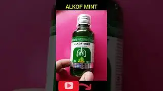 ALKOF MINT | Dry Cough Syrup | 5ml for adult 2 times a day
